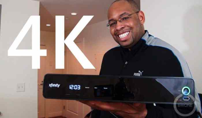 Comcast xi4 4k set top box coming later this year