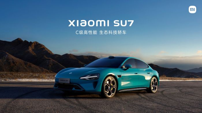 This is xiaomis first electric car the su7