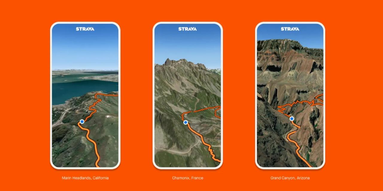 Strava launches flyover an aerial 3d video recap of every outdoor activity you do