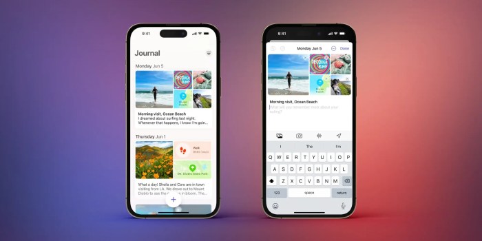 Apples new journal app is now available with the release of ios 17 2