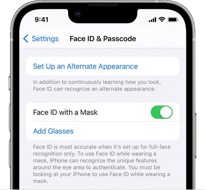 Iphone x face id fooled by a mask