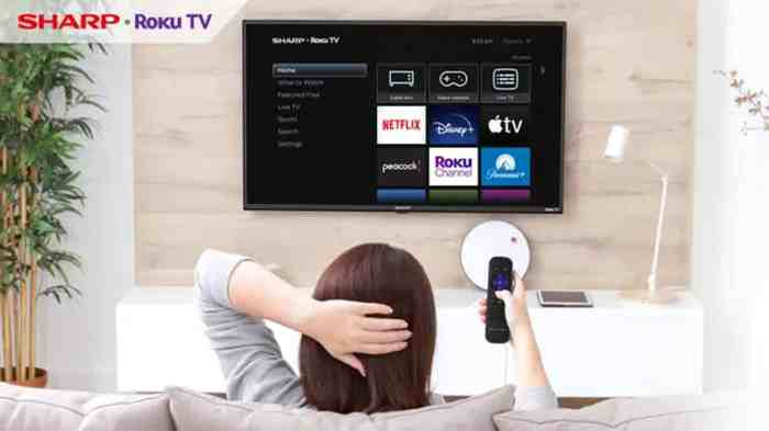 Sharps roku powered smart tvs coming soon