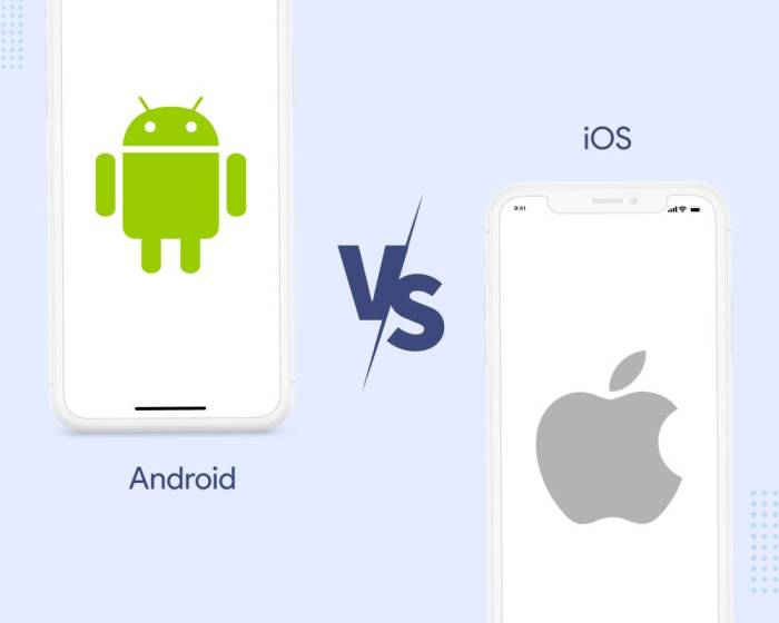 Stabbing ios vs android