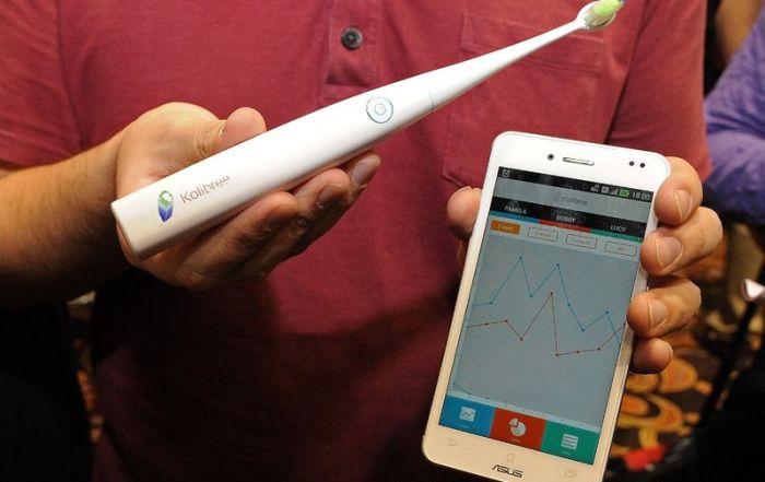 Kolibree first electrical connected toothbrush