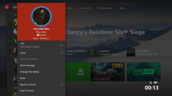 Xbox one do not disturb feature insiders