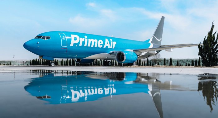 Amazon prime air cargo plane