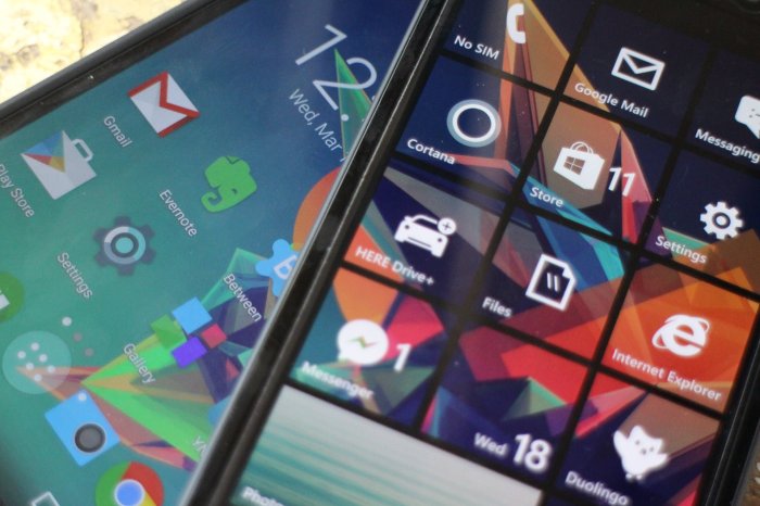 Microsoft developing windows 10 rom for android phones