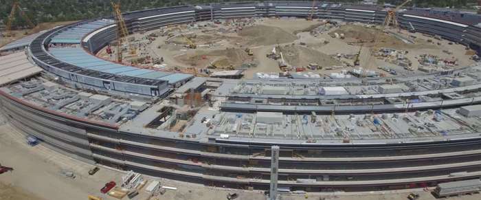 Apple campus 2 drone video update