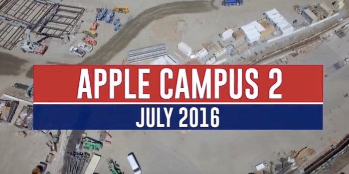 Apple campus 2 drone video update