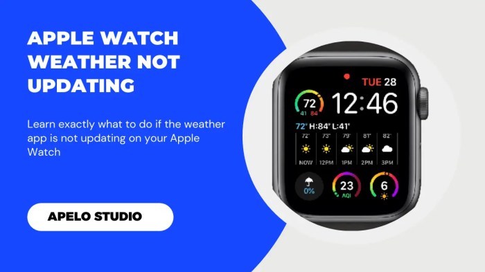 Apple watch crashing ask about the weather