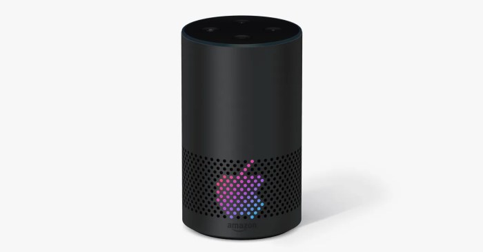 Apple pressing ahead echo like device