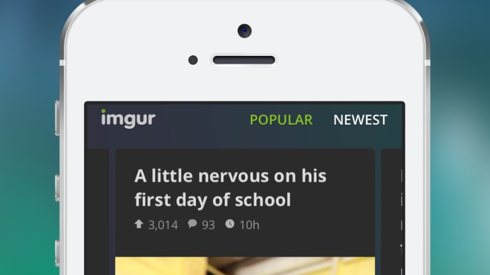 Official imgur app for iphone released