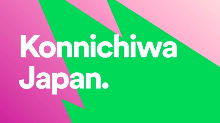 Spotify debuts in japan