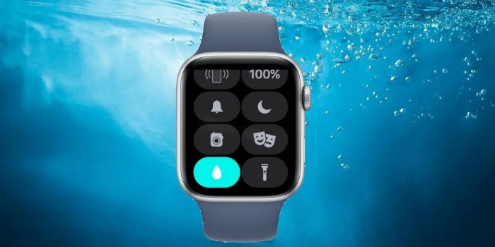 Apple watch series 2 reject water