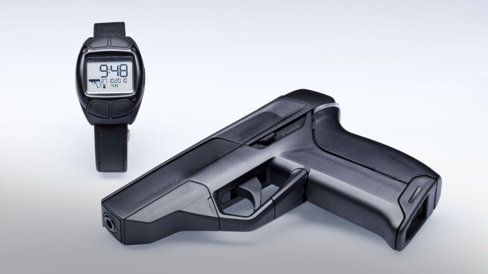 Armatixs smart gun wont shoot until smartwatch is in range