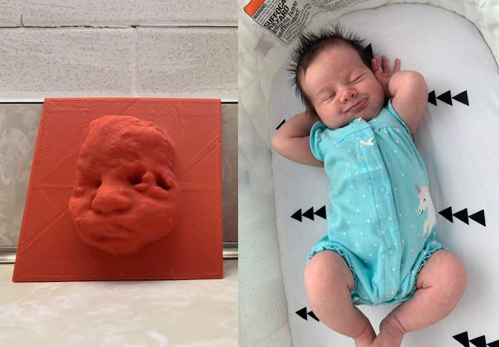 3d printing allows blind mom to see her ultrasound scan