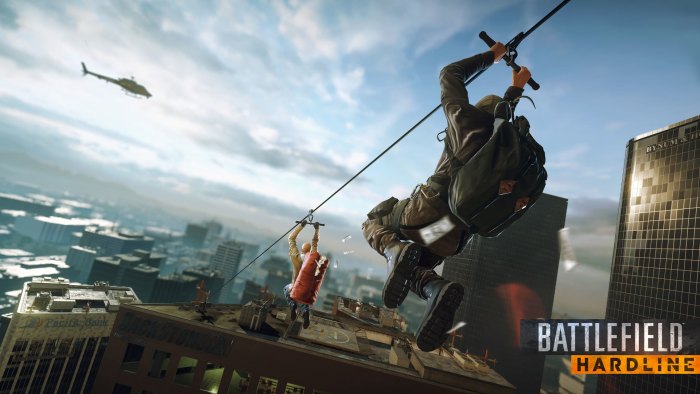 Battlefield hardline makes its debut at no 1