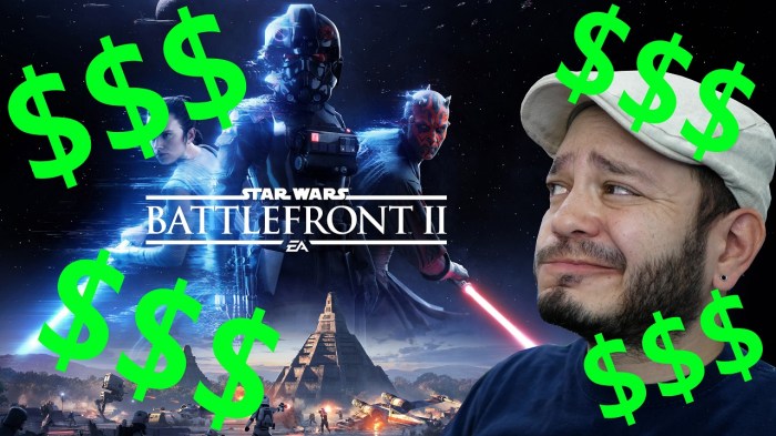 Battlefront 2 microtransactions ea earnings