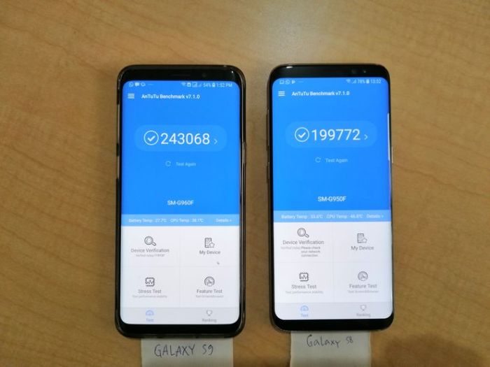 Galaxy s9 plus benchmarks 4gb ram