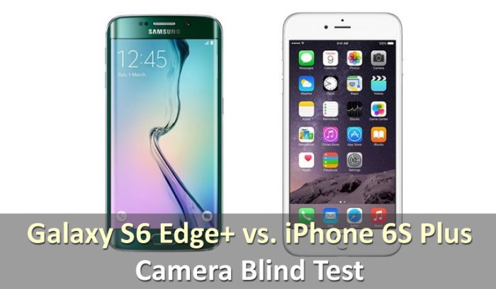 Iphone 6 versus samsung galaxy s6 in speed test