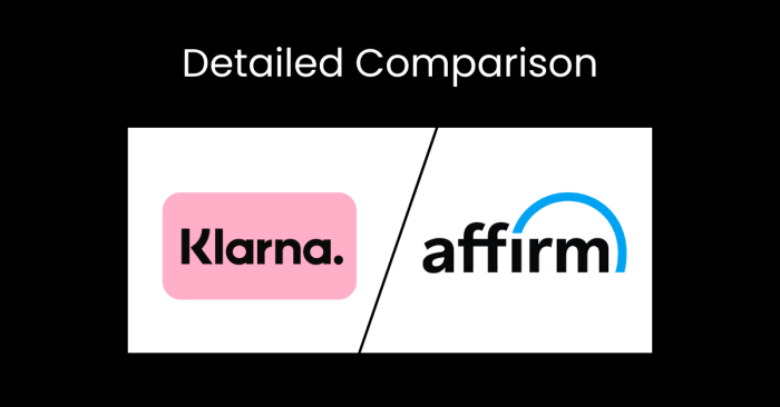 Klarna and affirms very good week