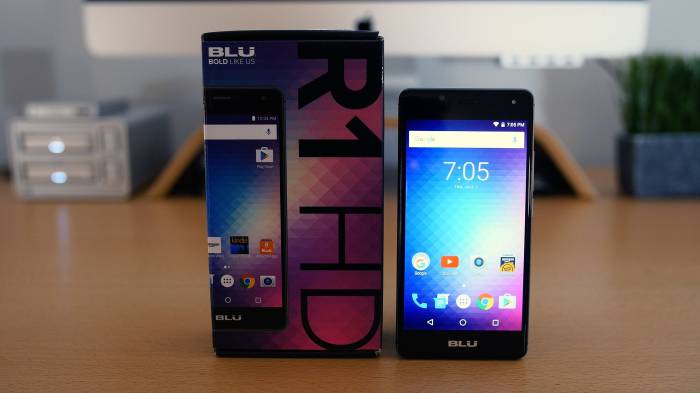 Blu working with cyanogen on android smartphone