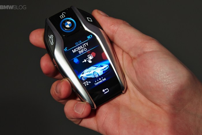 Bmw i8 key fob concept is pretty futuristic