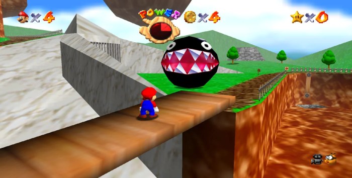 Super mario 64 kd remake can be played in your browser