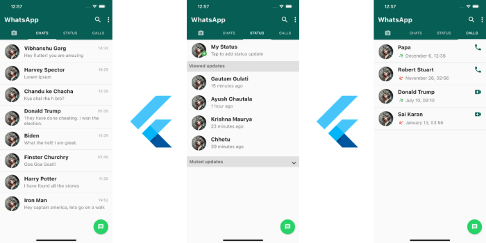 Whatsapp for android ui receives material design overhaul