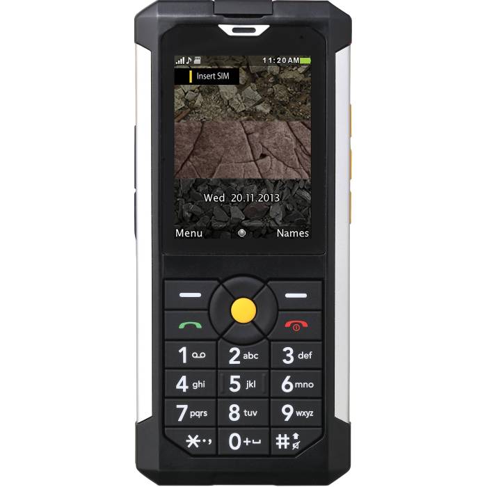 Caterpillar cat b100 rugged phone unveiled