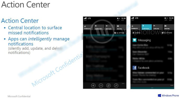 Windows phone 8 1 notification center and virtual assistant rumored