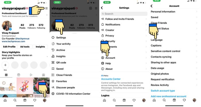 Instagram support right to left languages