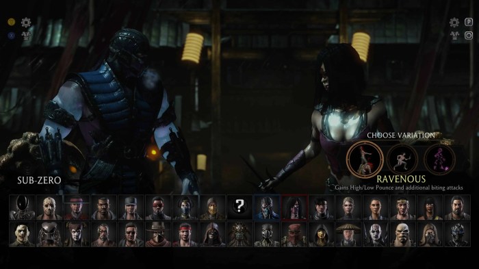 Mortal kombat x full roster revealed