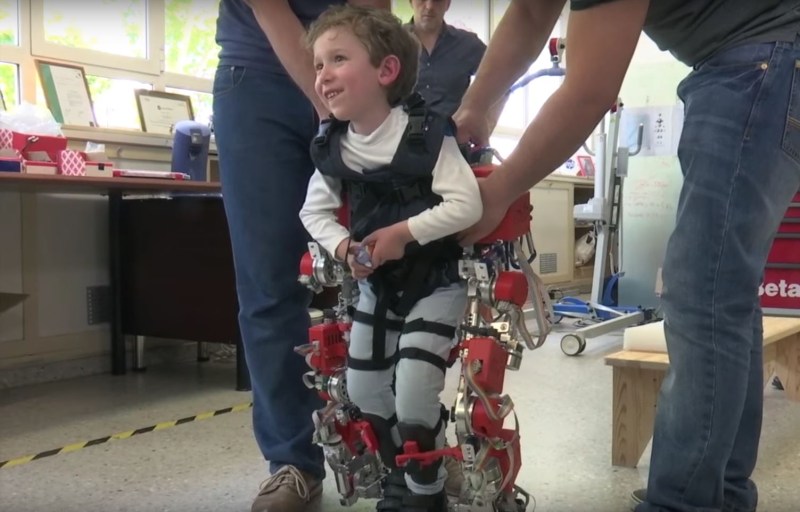 Ajax exoskeleton created by children