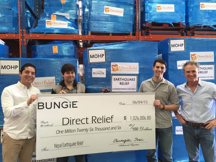 Bungie 1m nepal relief