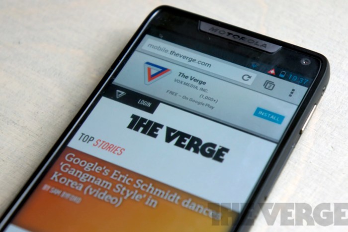 Chrome for android now provides faster video with less battery drain