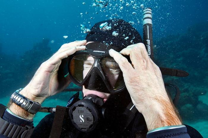 Liquid image unveils hydra diving mask with video recording capabilities