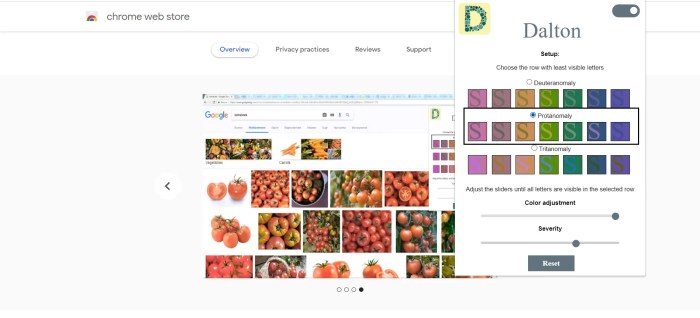 Google releases chrome extension for the color blind