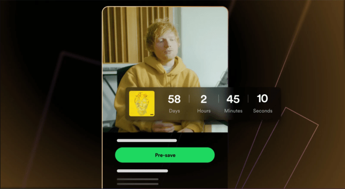 Spotifys audiobooks will get their own countdown pages to tease upcoming new releases