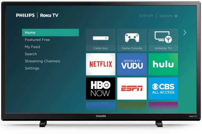 Philips tvs powered by roku os