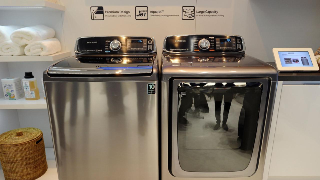 Samsung washing machines are exploding