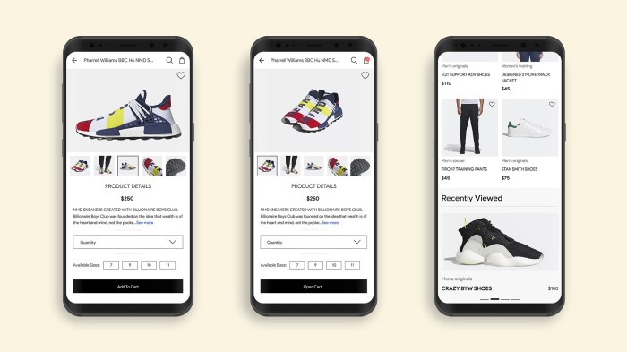 Adidas launches mobile shopping app