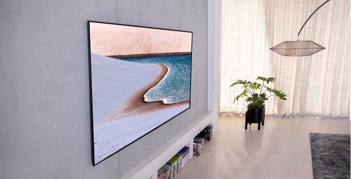 Lg gallery oled ea8800 slim and smart 55 hdtv