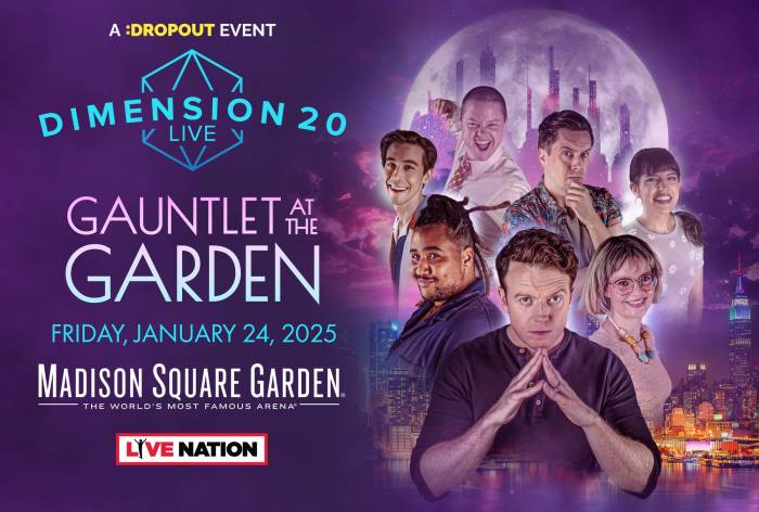 A dungeons dragons actual play show is going to sell out madison square garden