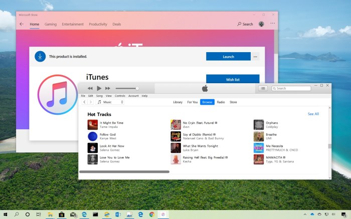 Itunes not available windows 10 store