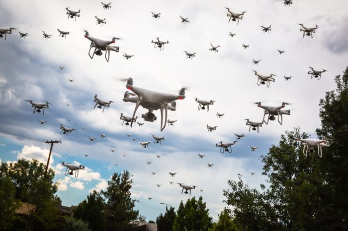 127 billion human labor replaced by drones