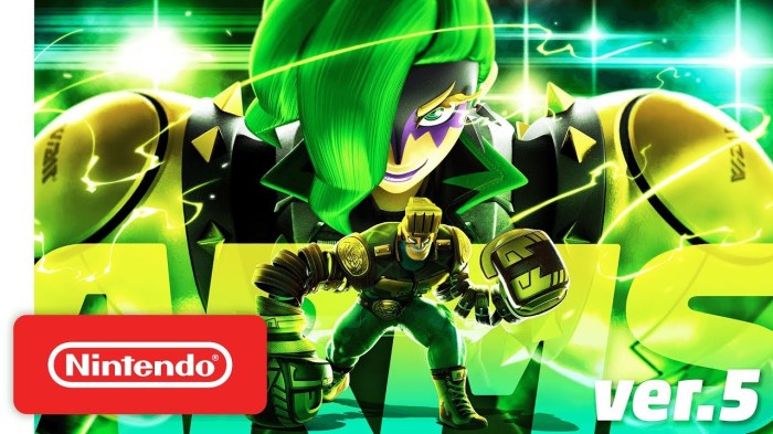 Nintendo arms latest character dr coyle