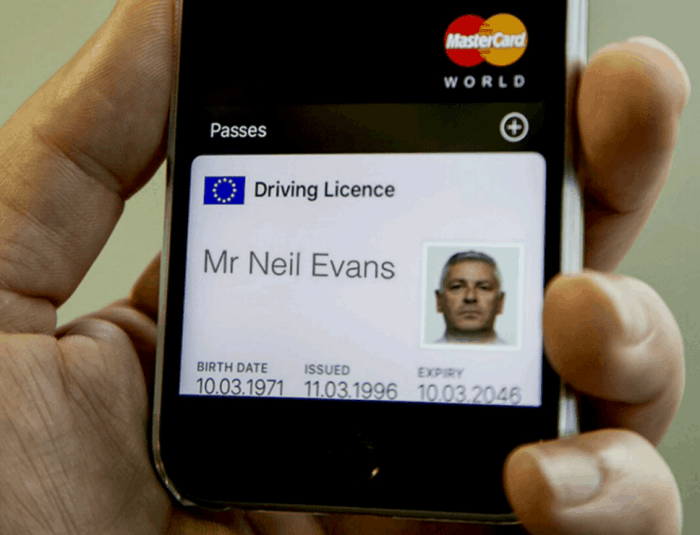 Uk drivers keep license apple wallet