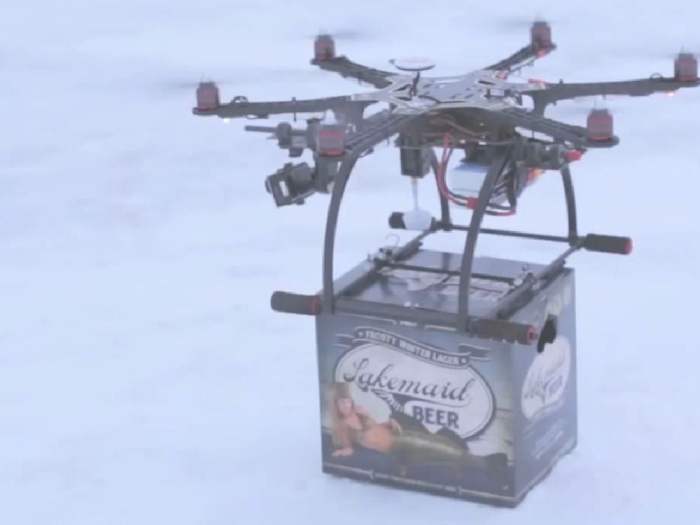 Beer drone delivery halted by the faa