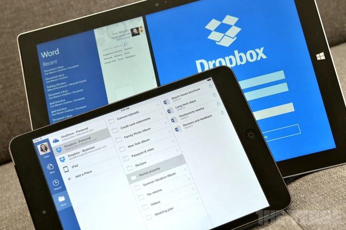 Microsoft announced office online and dropbox web integration